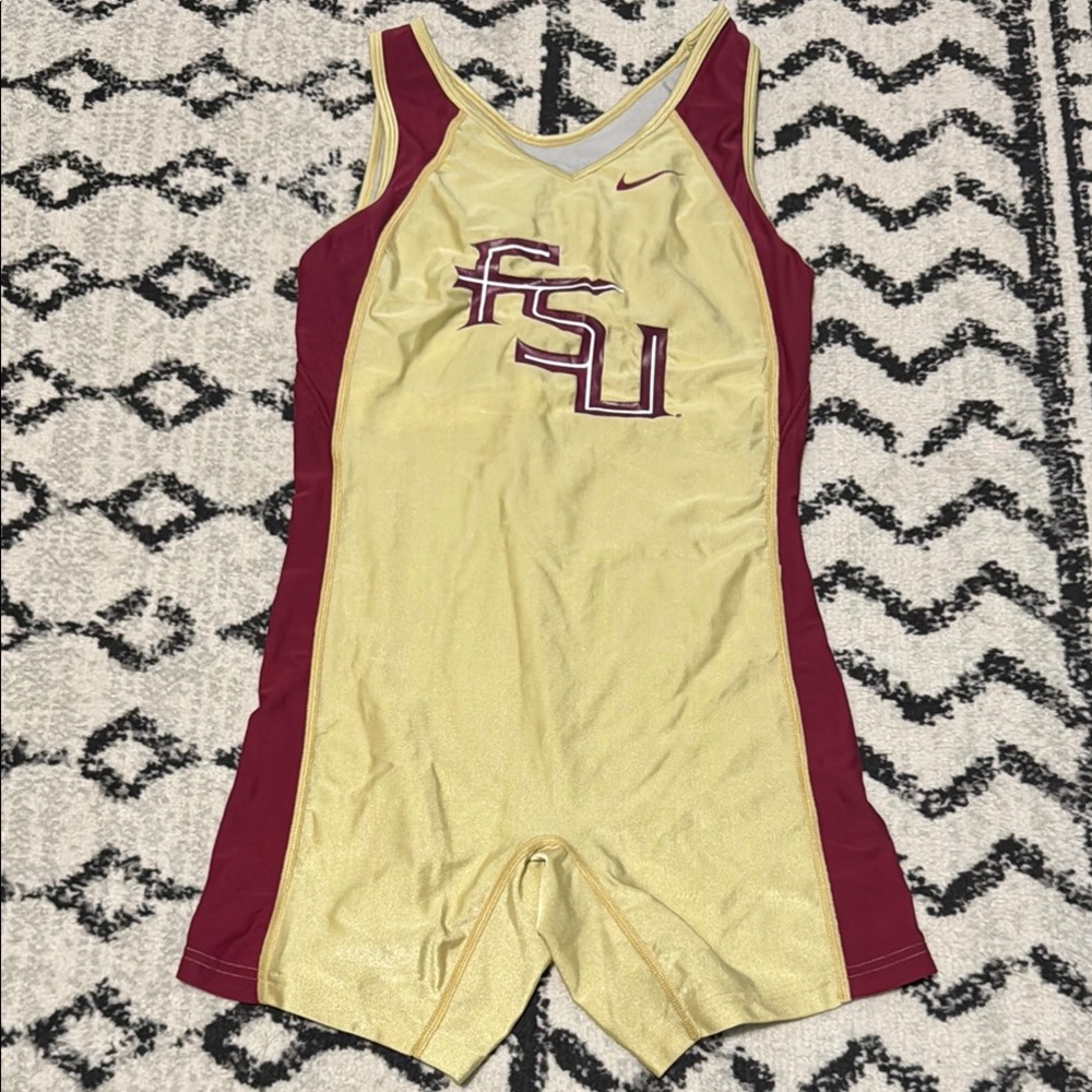 FSU Nike Kids One Piece in Gold and Red